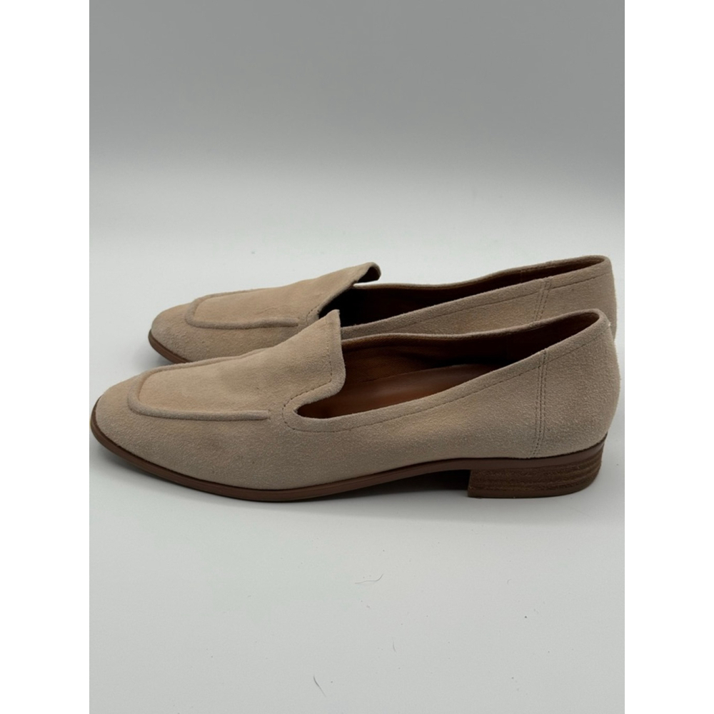 Franco Sarto Beige Suede Loafers Women’s Size 7 – Classic Slip-on - Picture 3 of 10